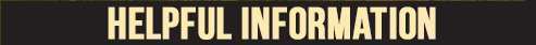 Helpful Information